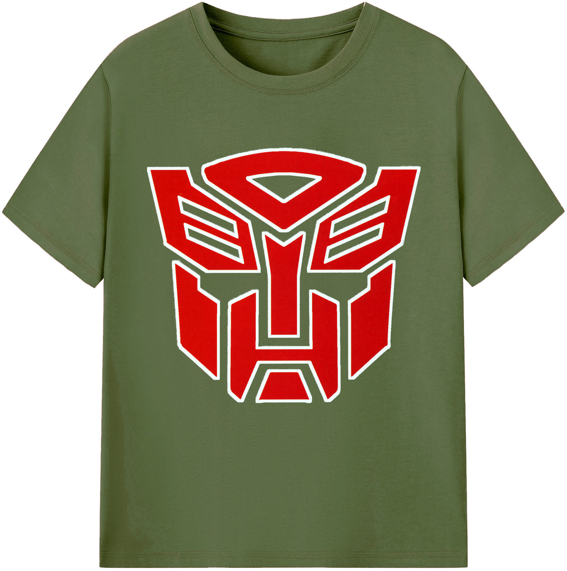 （画像用）  綿100％半袖Tシャツ（フロントプリント）